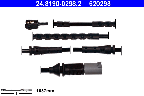 24.8190-0298.2 ATE Сигнализатор, износ тормозных колодок (фото 1)