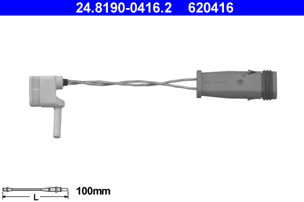 24.8190-0416.2 ATE Сигнализатор, износ тормозных колодок (фото 1)