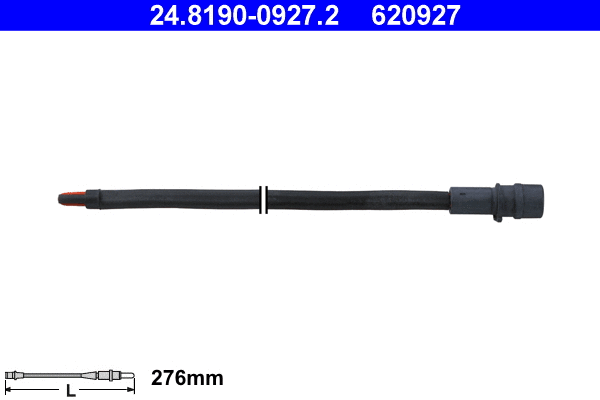 24.8190-0927.2 ATE Сигнализатор, износ тормозных колодок (фото 1)