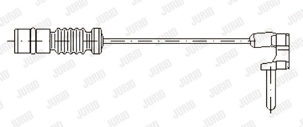 581332 JURID Сигнализатор, износ тормозных колодок (фото 2)