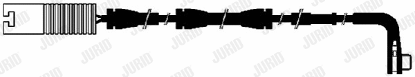 581396 JURID Сигнализатор, износ тормозных колодок (фото 1)