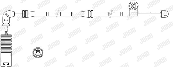 581408 JURID Сигнализатор, износ тормозных колодок (фото 1)