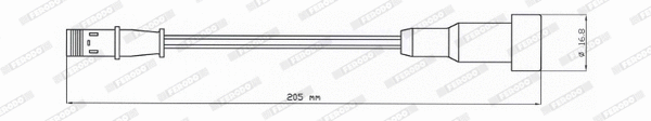 FAI206 FERODO Сигнализатор, износ тормозных колодок (фото 1)