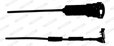 FWI211 FERODO Сигнализатор, износ тормозных колодок (фото 1)
