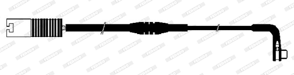 FWI291 FERODO Сигнализатор, износ тормозных колодок (фото 1)