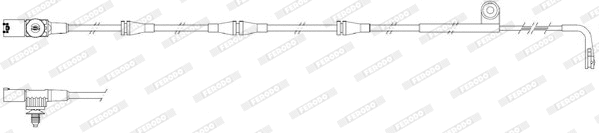FWI298 FERODO Сигнализатор, износ тормозных колодок (фото 1)