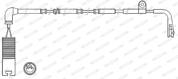 FWI315 FERODO Сигнализатор, износ тормозных колодок (фото 1)