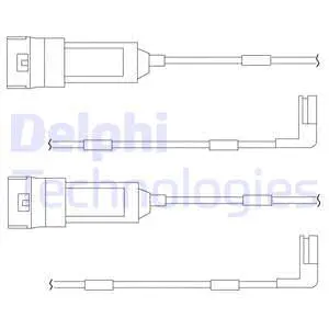 LZ0114 DELPHI Сигнализатор, износ тормозных колодок (фото 1)