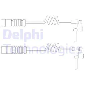 LZ0232 DELPHI Сигнализатор, износ тормозных колодок (фото 1)