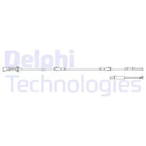 LZ0235 DELPHI Сигнализатор, износ тормозных колодок (фото 1)