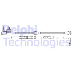 LZ0315 DELPHI Сигнализатор, износ тормозных колодок (фото 1)