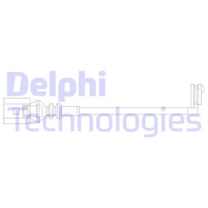 LZ0328 DELPHI Сигнализатор, износ тормозных колодок (фото 1)