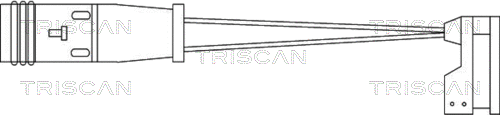 8115 10009 TRISCAN Сигнализатор, износ тормозных колодок (фото 1)