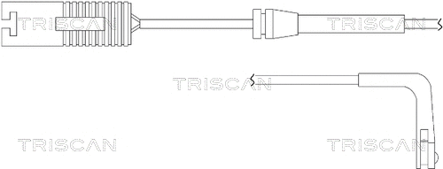 8115 11016 TRISCAN Сигнализатор, износ тормозных колодок (фото 1)