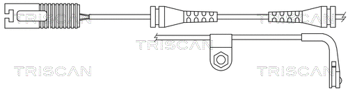 8115 11022 TRISCAN Сигнализатор, износ тормозных колодок (фото 1)