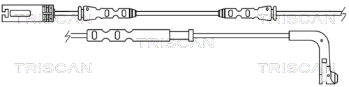 8115 11035 TRISCAN Сигнализатор, износ тормозных колодок (фото 1)