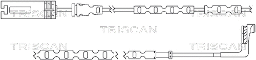 8115 11055 TRISCAN Сигнализатор, износ тормозных колодок (фото 1)