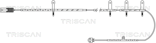 8115 17004 TRISCAN Сигнализатор, износ тормозных колодок (фото 1)