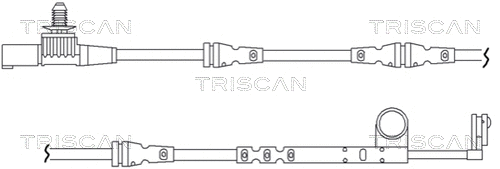 8115 17011 TRISCAN Сигнализатор, износ тормозных колодок (фото 1)