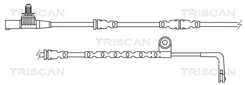 8115 17017 TRISCAN Сигнализатор, износ тормозных колодок (фото 1)