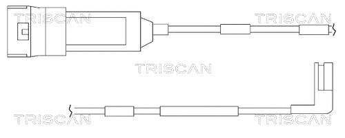 8115 24002 TRISCAN Сигнализатор, износ тормозных колодок (фото 1)