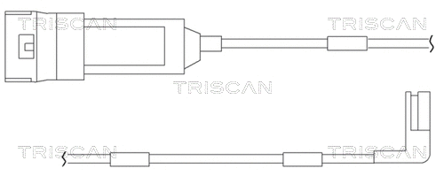 8115 24004 TRISCAN Сигнализатор, износ тормозных колодок (фото 1)