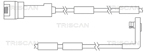 8115 24008 TRISCAN Сигнализатор, износ тормозных колодок (фото 1)