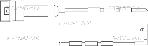 8115 24009 TRISCAN Сигнализатор, износ тормозных колодок (фото 1)