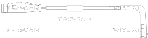 8115 24020 TRISCAN Сигнализатор, износ тормозных колодок (фото 1)