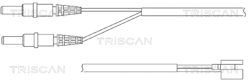 8115 28001 TRISCAN Сигнализатор, износ тормозных колодок (фото 1)