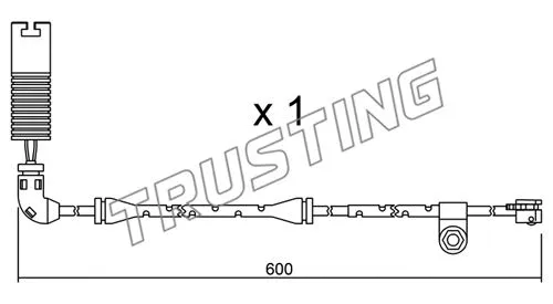 SU.112 TRUSTING Сигнализатор, износ тормозных колодок (фото 1)