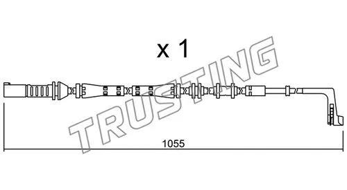 SU.283 TRUSTING Сигнализатор, износ тормозных колодок (фото 1)