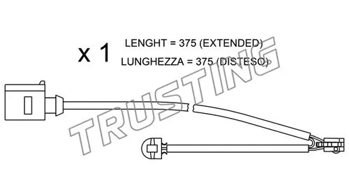 SU.294 TRUSTING Сигнализатор, износ тормозных колодок (фото 1)