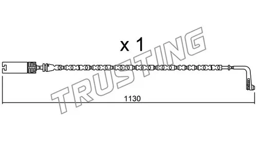 SU.300 TRUSTING Сигнализатор, износ тормозных колодок (фото 1)