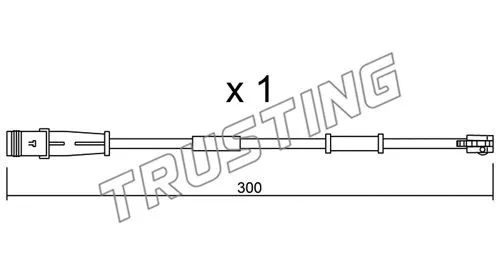 SU.320 TRUSTING Сигнализатор, износ тормозных колодок (фото 1)