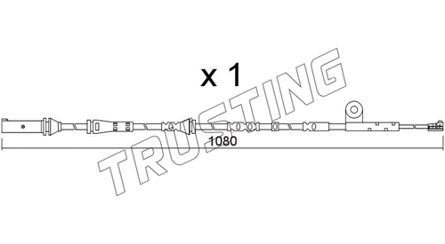 SU.367 TRUSTING Сигнализатор, износ тормозных колодок (фото 1)