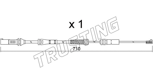 SU.376 TRUSTING Сигнализатор, износ тормозных колодок (фото 1)