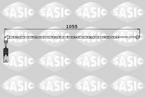 6236013 SASIC Сигнализатор, износ тормозных колодок (фото 1)