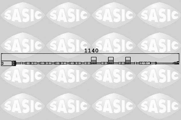 6236025 SASIC Сигнализатор, износ тормозных колодок (фото 1)