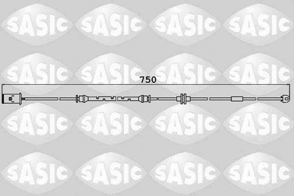 6236038 SASIC Сигнализатор, износ тормозных колодок (фото 1)