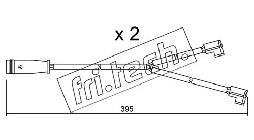 SU.174K FRI.TECH. Сигнализатор, износ тормозных колодок (фото 1)