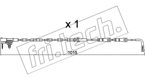 SU.357 FRI.TECH. Сигнализатор, износ тормозных колодок (фото 1)