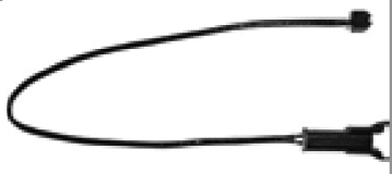 17-5402 E.T.F. Сигнализатор, износ тормозных колодок (фото 1)