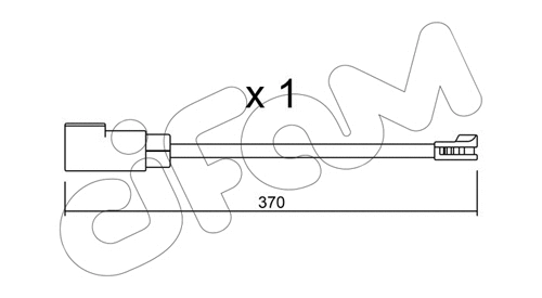 SU.339 CIFAM Сигнализатор, износ тормозных колодок (фото 1)