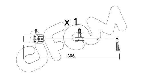 SU.346 CIFAM Сигнализатор, износ тормозных колодок (фото 1)