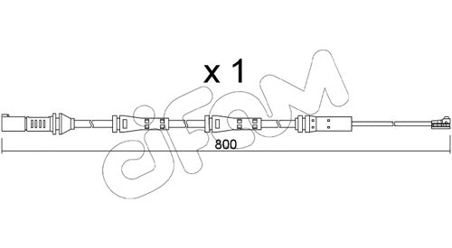 SU.379 CIFAM Сигнализатор, износ тормозных колодок (фото 1)