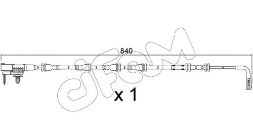 SU.383 CIFAM Сигнализатор, износ тормозных колодок (фото 1)