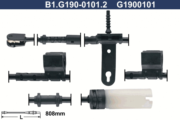 B1.G190-0101.2 GALFER Сигнализатор, износ тормозных колодок (фото 1)