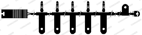 WWI270 WAGNER Сигнализатор, износ тормозных колодок (фото 1)
