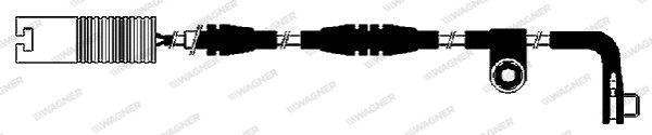 WWI275 WAGNER Сигнализатор, износ тормозных колодок (фото 1)